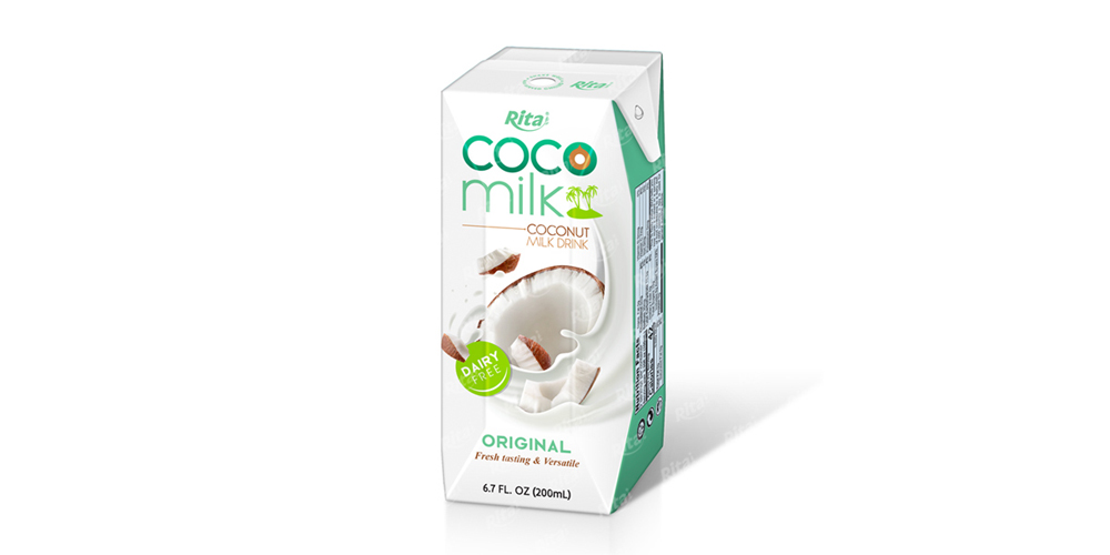 Coco Milk with  coffee flavour in Aseptic packing 200ml